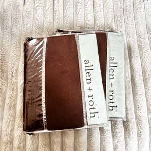 Allen + Roth Faux Leather Pillow Covers